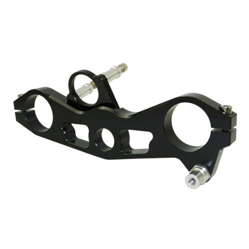 Black Top Fork Bridge Yoke Upper Triple Tree Clamp For Black Top Fork Bridge Yoke Upper Triple Tree Clamp For