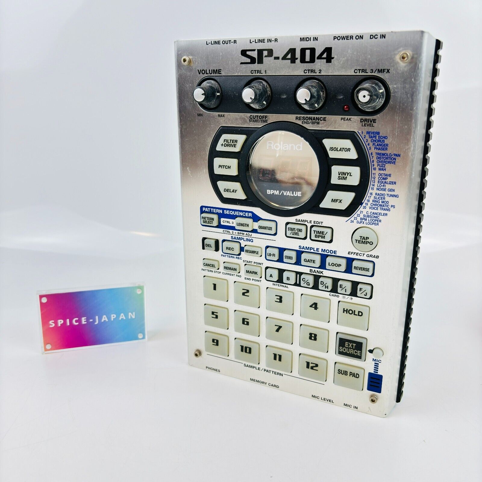 Roland SP-404 Portable Linear Wave Sampler Used Works With Roland SP-404 Portable Linear Wave Sampler Used Works With