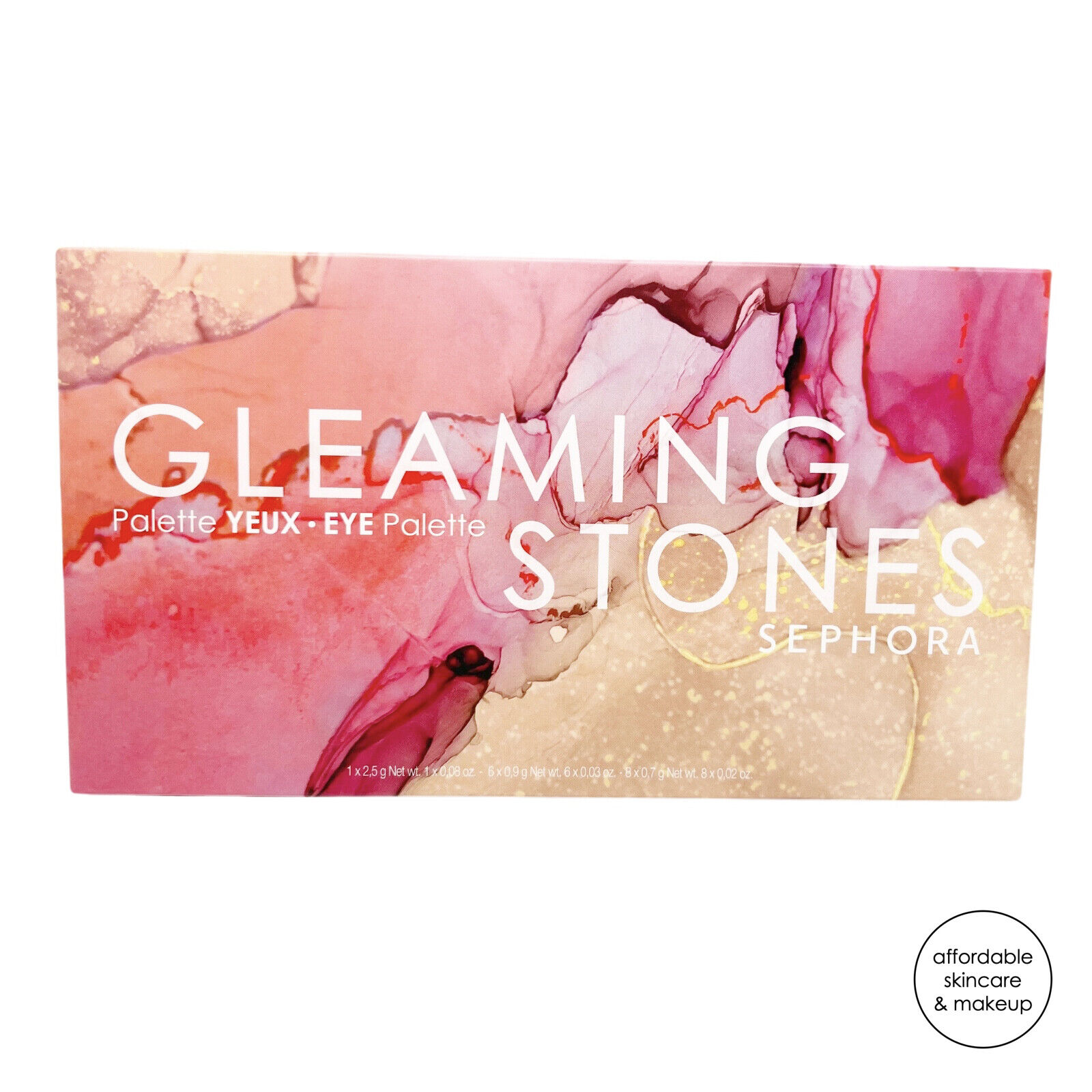 NEW Sephora Collection Gleaming Stones Eyeshadow Palette | F