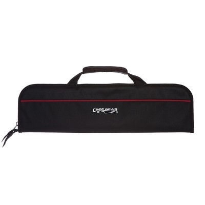 5 POCKET CHEF Knife Roll Bag Case knife bag chef bag knife roll black Ergo Chef 
