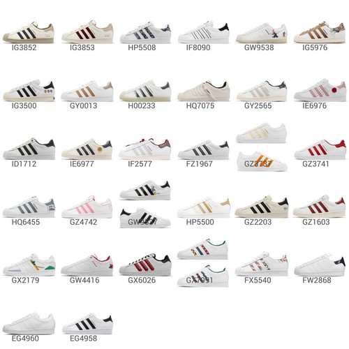 Adidas Originals Superstar Low Classic Мужские повседневные кроссовки унисекс, выбор 1