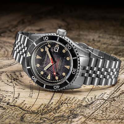 Pre-owned Spinnaker Wreck Stainless Steel 44mm Japanese Automatic Wristwatch