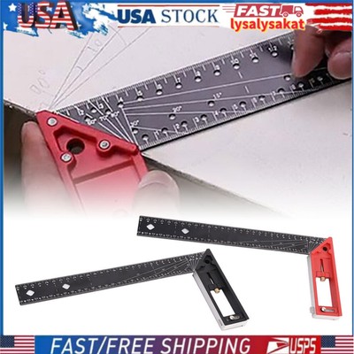 Multi-Angle Measuring Ruler-Professional Measuring Tool 40/90 Degree Ruler DM.
