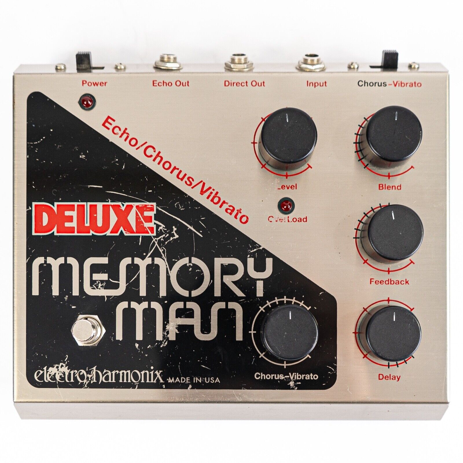 Early 00's Electro-Harmonix Deluxe Memory Man Revision E w Early 00's Electro-Harmonix Deluxe Memory Man Revision E w