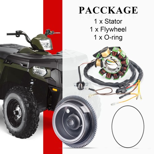  Stator + Flywheel Rotor kit for Polaris Sportsman 335 400 500 4x4 1996 - 2002