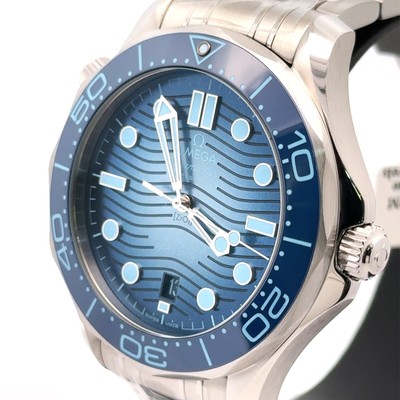 Omega Seamaster Diver 300M Summer Blue Edition 42mm 210.30.42.20.03.003 New !