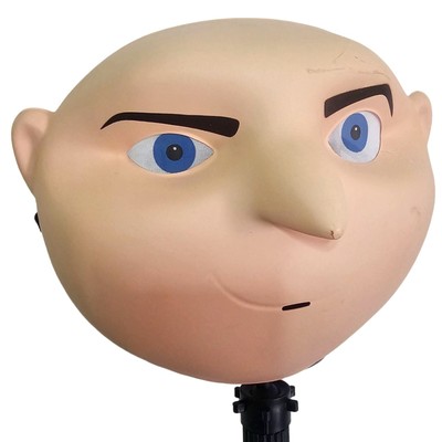 Kids Despicable Me Gru Mask Disguise Costume Halloween Minions Dress Up READ
