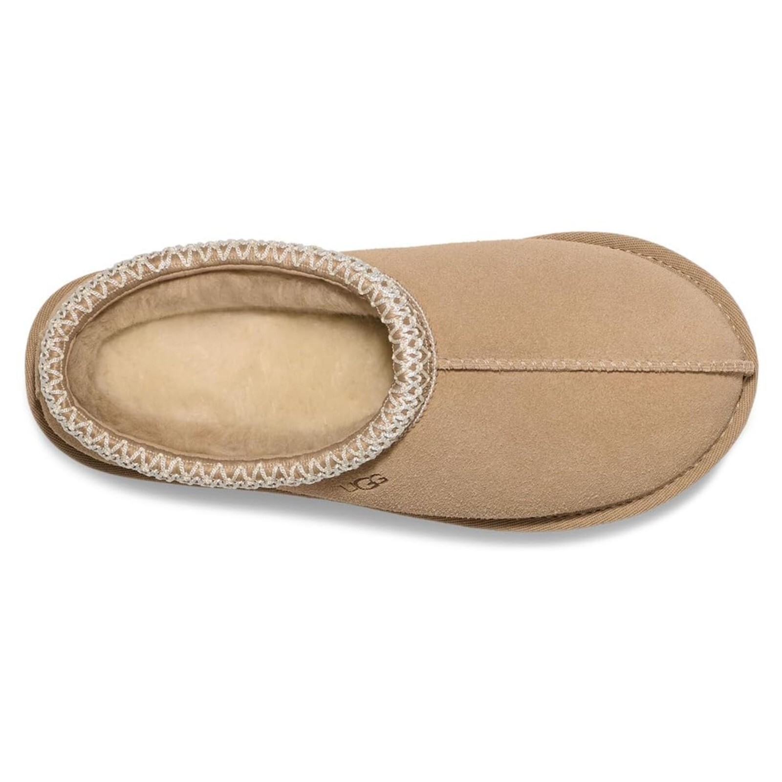 Pre-owned Ugg Tasman 'chestnut' Women's Size 6, 7, 8, 9 Suede Slippers | 5955-che In Yellow