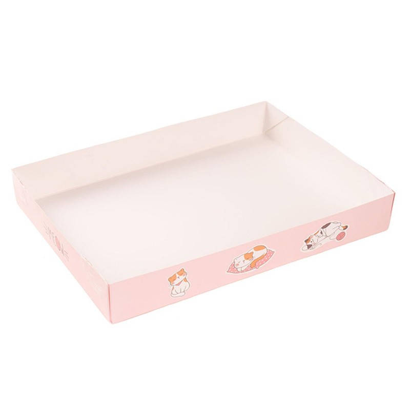 Portable Open Kitten Toilet Disposable Travel Friendly Cat Litter Box