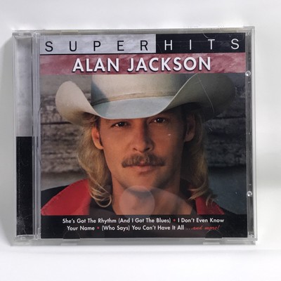 Alan Jackson Super Hits Music CD - New Sealed