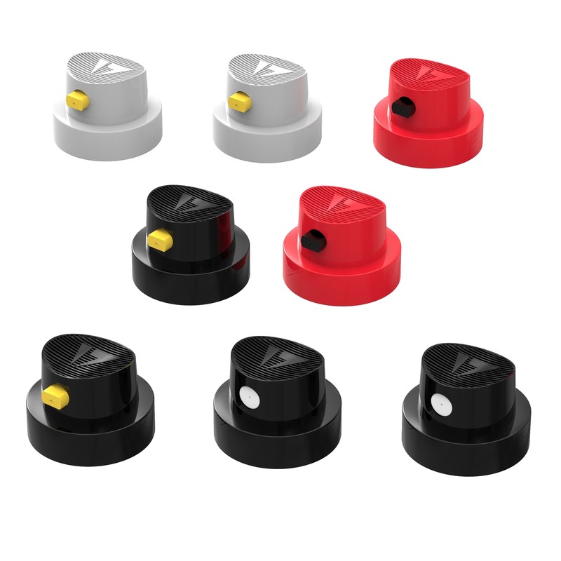 Auprotec SprÃ¼Hkopf Set 8 Tlg. PunktsprÃ¼Hkopf FÃ¤ChersprÃ¼Hkopf 2x Je AusfÃ¼Hrung