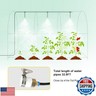 GOJOOASIS Greenhouse with Water System Outdoor Green House for Outside Winter Heavy Duty Large Walk-in Tunnel Portable Greenhouses for Backyard Plants Shed (10'x7'x7' w/Irrigation System)