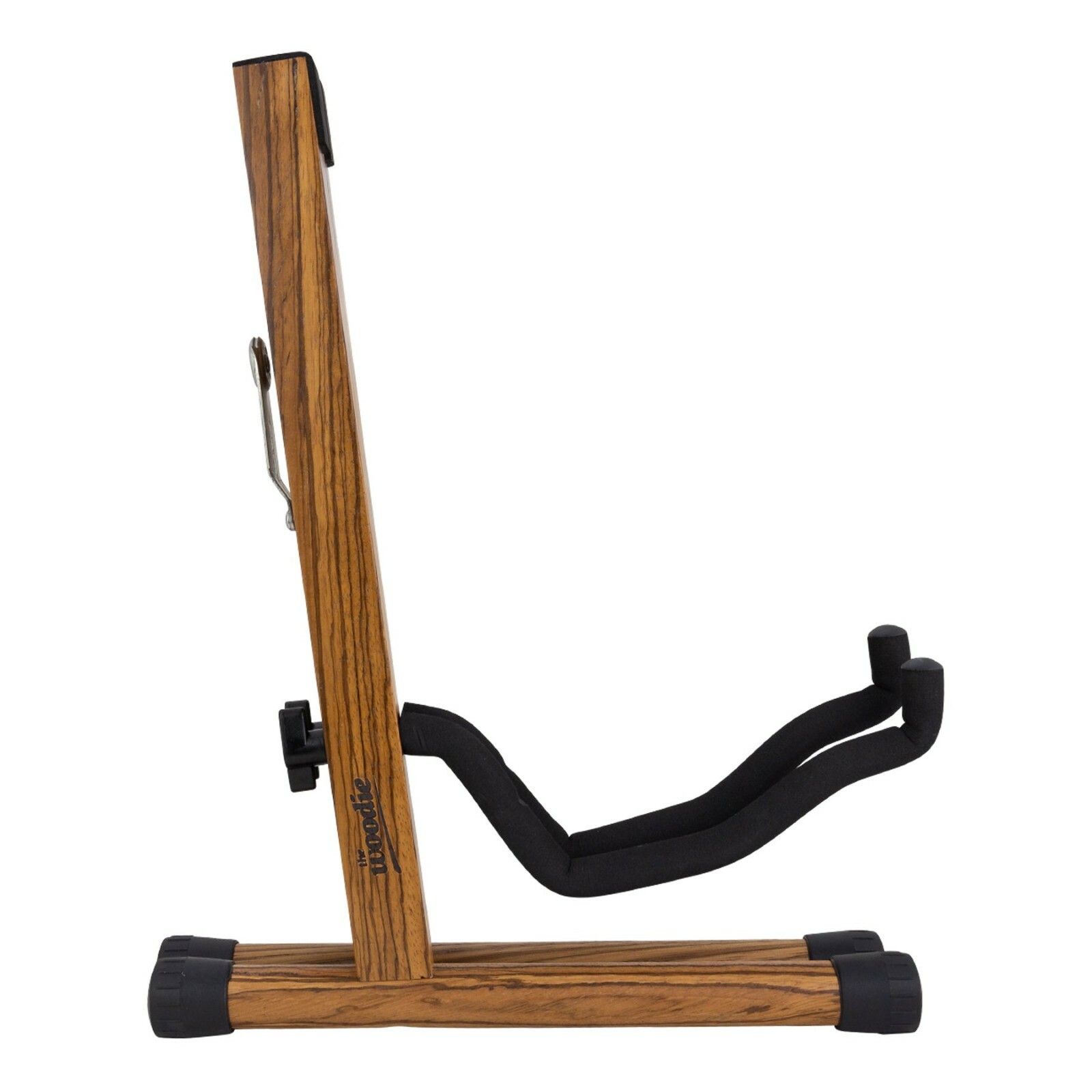 NEW Fretz 'Woodie 5' Wooden Folding AFrame Guitar Stand (Zebrawood) eBay