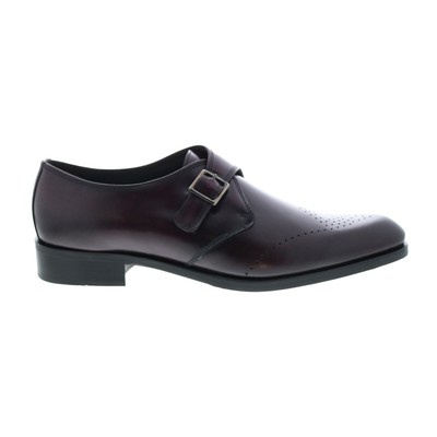 

Мужские красные кожаные оксфорды Bruno Magli Drazino MB2DRZJ0 Monk Strap 10.5, Красный, Bruno Magli Drazino