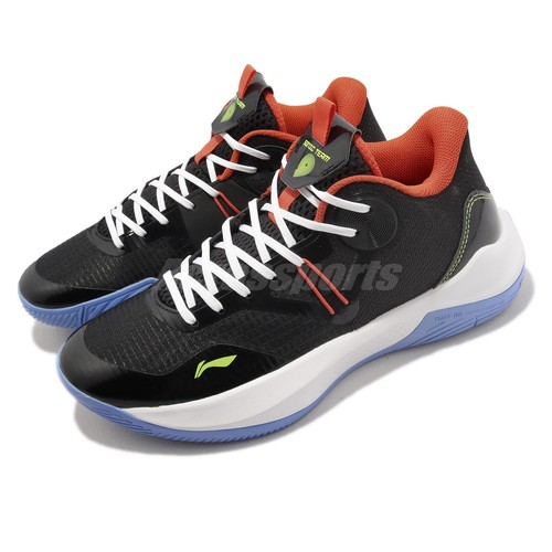 

Li Ning Sonic Team Низкий Черный Белый Синий Мужские Баскетбольные Кроссовки Кроссовки ABPS023-2, Sonic Team Low