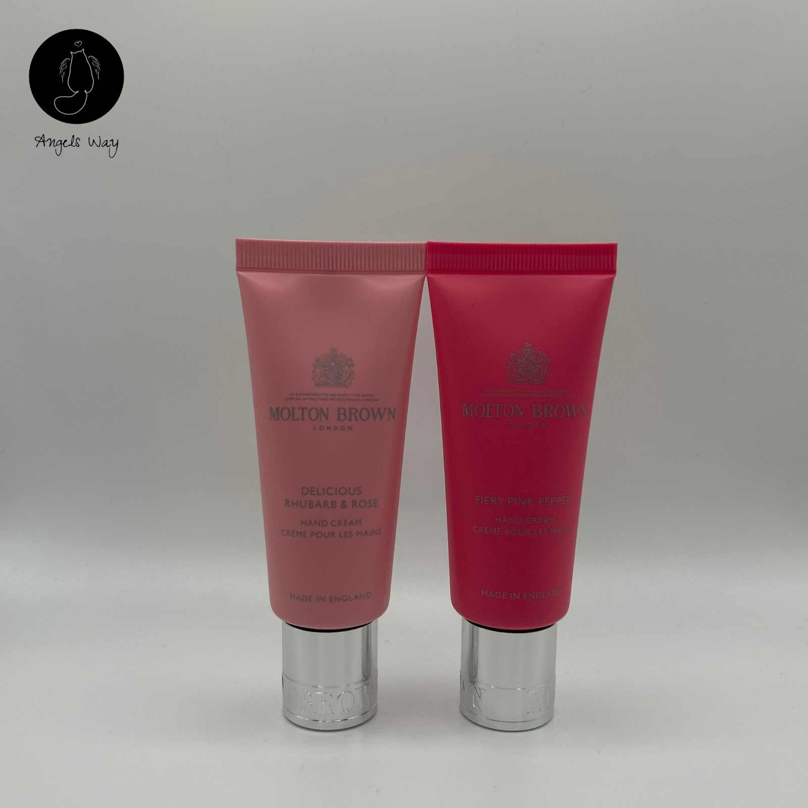 Molton Brown Hand Cream Gift Set 2 x 40ml Rhubarb & Rose Pink Pepper