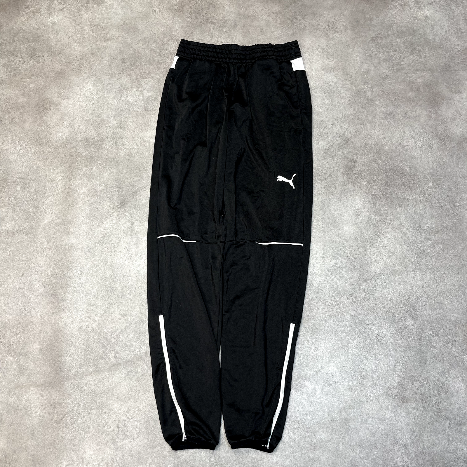 Puma Track Pants Mens Slim Fit Training Tracksuit Bottoms Joggers Black Medium eBay