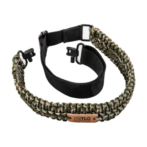 TLO Outdoors Adjustable 2-Point Paracord Gun Sling for Rifle, Shotgun, Crossbow