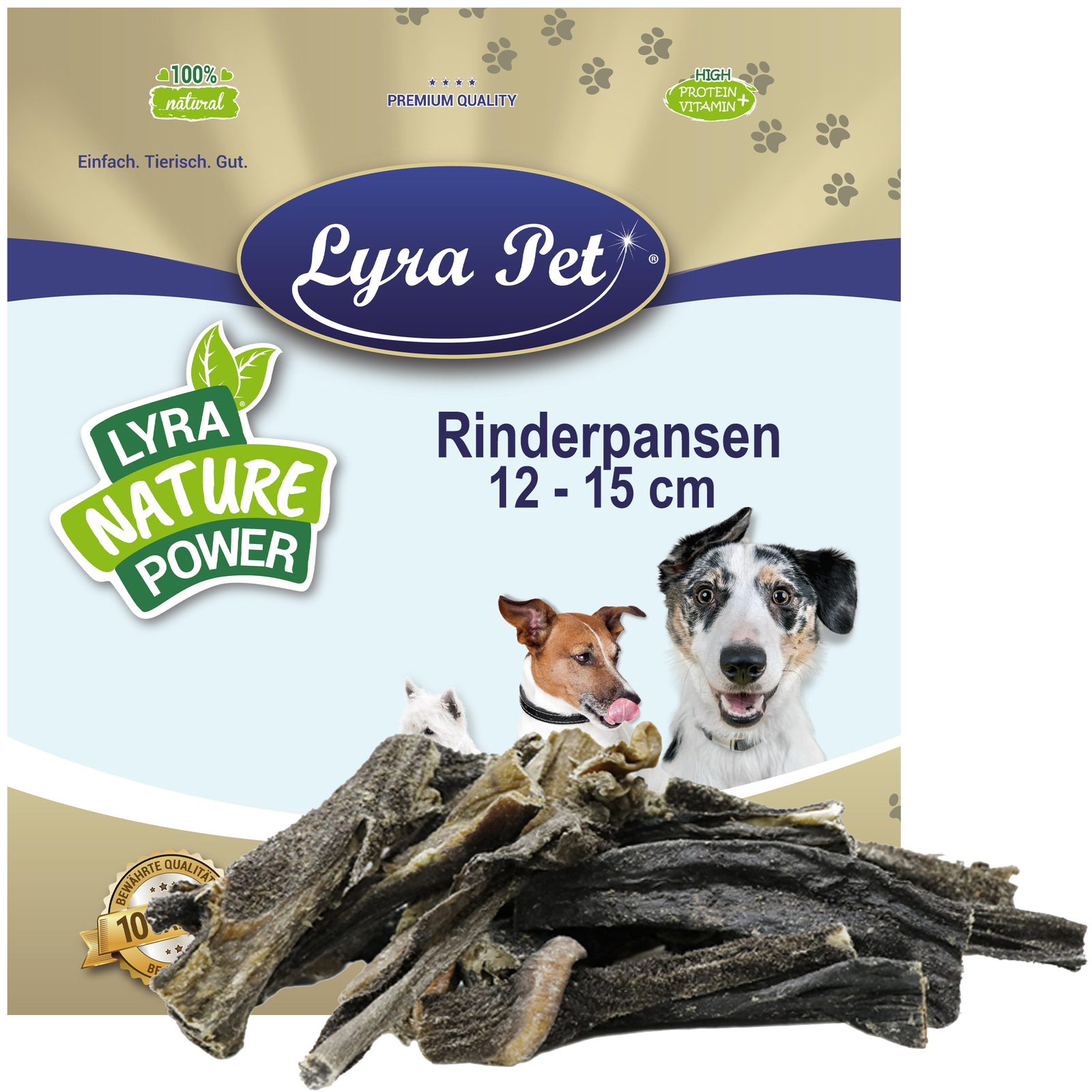 10 kg Rinder Pansen 10000 g groß Pansen Rind Kausnack Hund