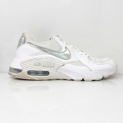 

Nike Womens Air Max Excee DJ6001-100 Белая повседневная обувь Кроссовки Размер 9,5, Белый, Air Max Excee