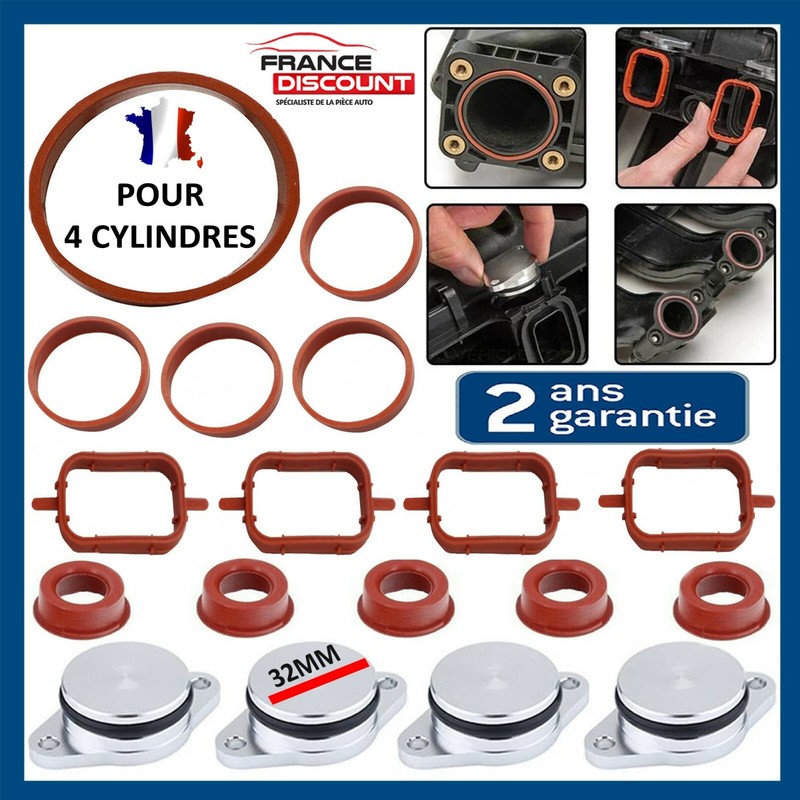 Clapet Bouchon 32mm Joint De Collecteur D'Admission PrÃ©Vu Pour 520d 318 D 320