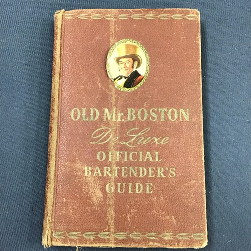 Vintage 1953 ~ 'Old Mr. Boston' DeLuxe Official Bartender's Guide