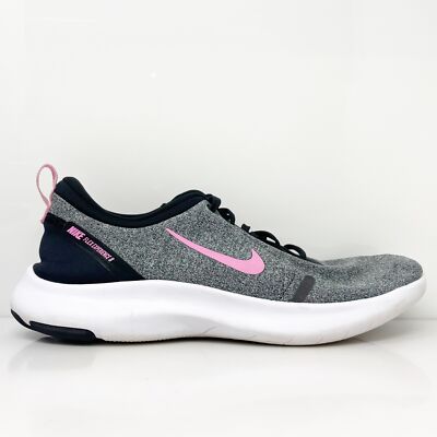 Nike Womens Flex Experience Run 8 AR4948-003 Gray Running Shoes Sneakers Sz 12 W