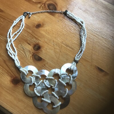Virgin Vie shell necklace.  Brand new 19  long