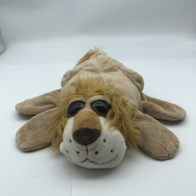 Vintage lion glove hand puppet stuffed animal toy 