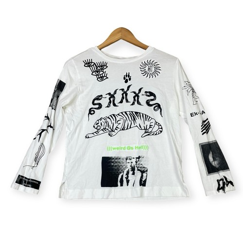 00's vintage DIESEL デザイン　ロンT アーカイブ　y2k s-l400.jpg