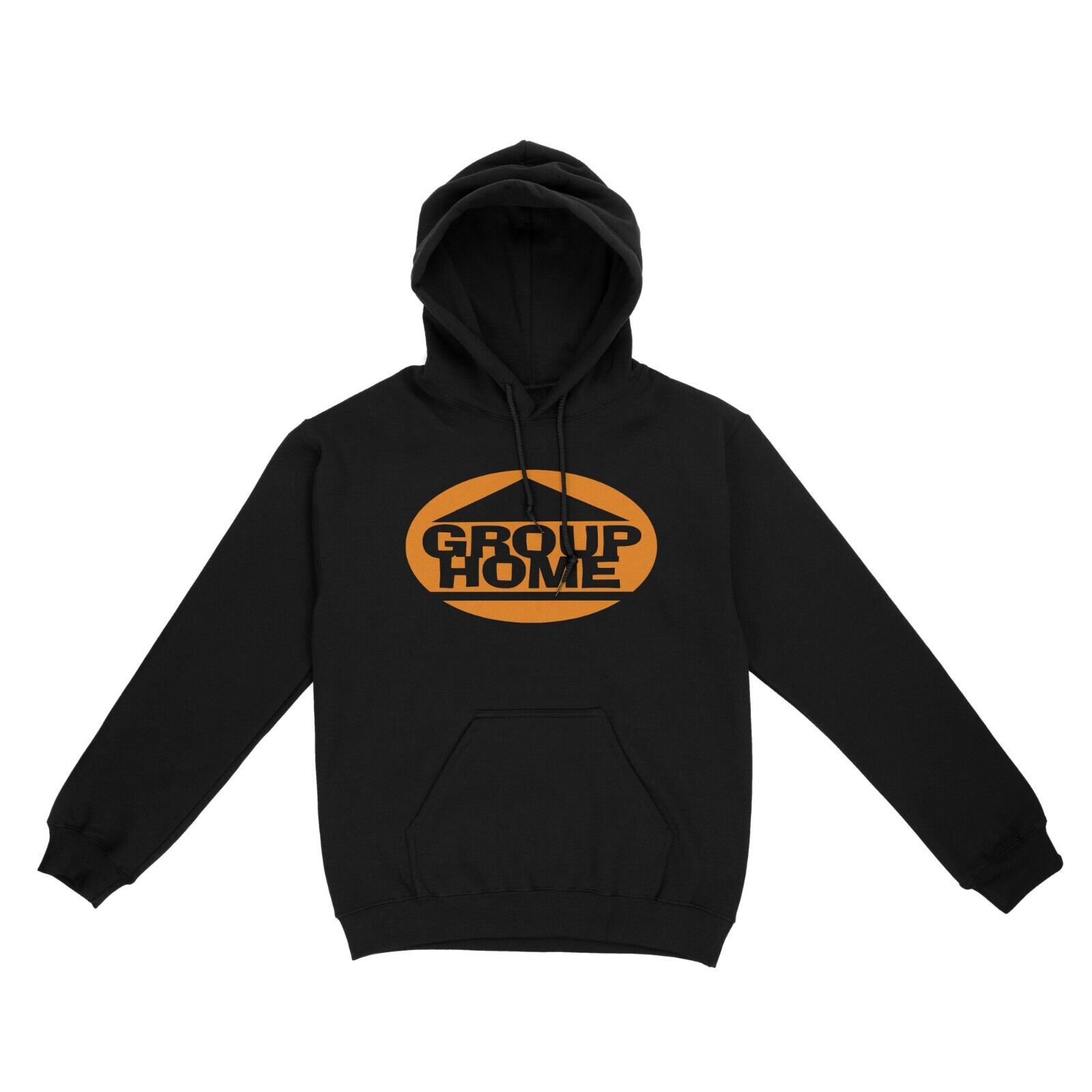 Black Hoodie Urban Hip Hop Group Home Supa Star Men's Black Hoodie Urban Hip Hop Group Home Supa Star Men's