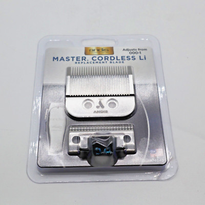Andis Master Cordless Replacement Blade, Carbon Steel Size 000-1 #74040 - NEW