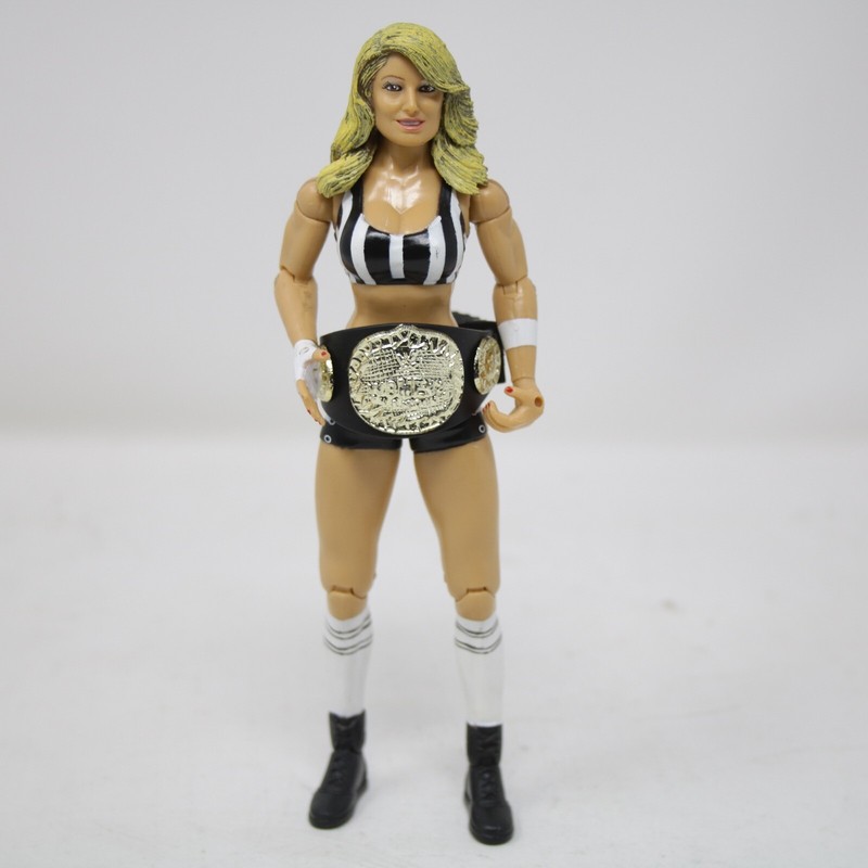 2004 WWE WWF Trish Stratus Referee Ruthless Aggression Wrestling Action Figure