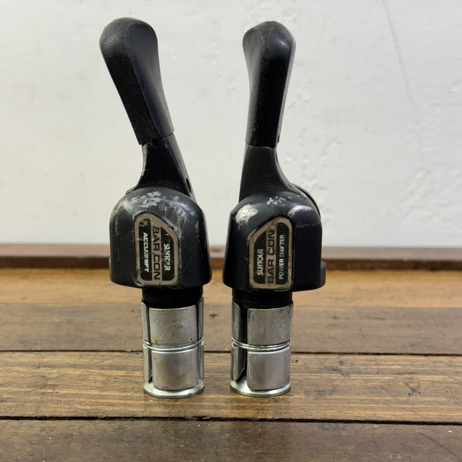 【新品箱入り】Suntour　コマンドシフター（OS410 ストッパー付き） SUNTOUR LD-4700 POWER RATCHET THUMB SHIFTER