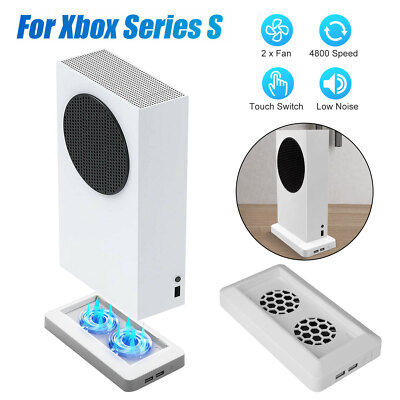 Cooling Fan Vertical Stand USB Cooler Accessories for Xbox Series S Game Console