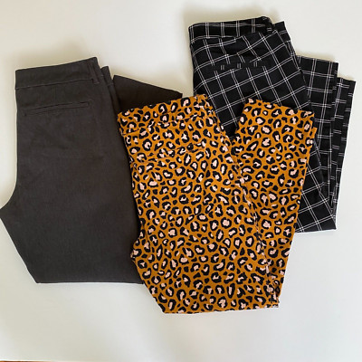 Old Navy Pixie Ankle Pants Womens Size 10 Lot of 3