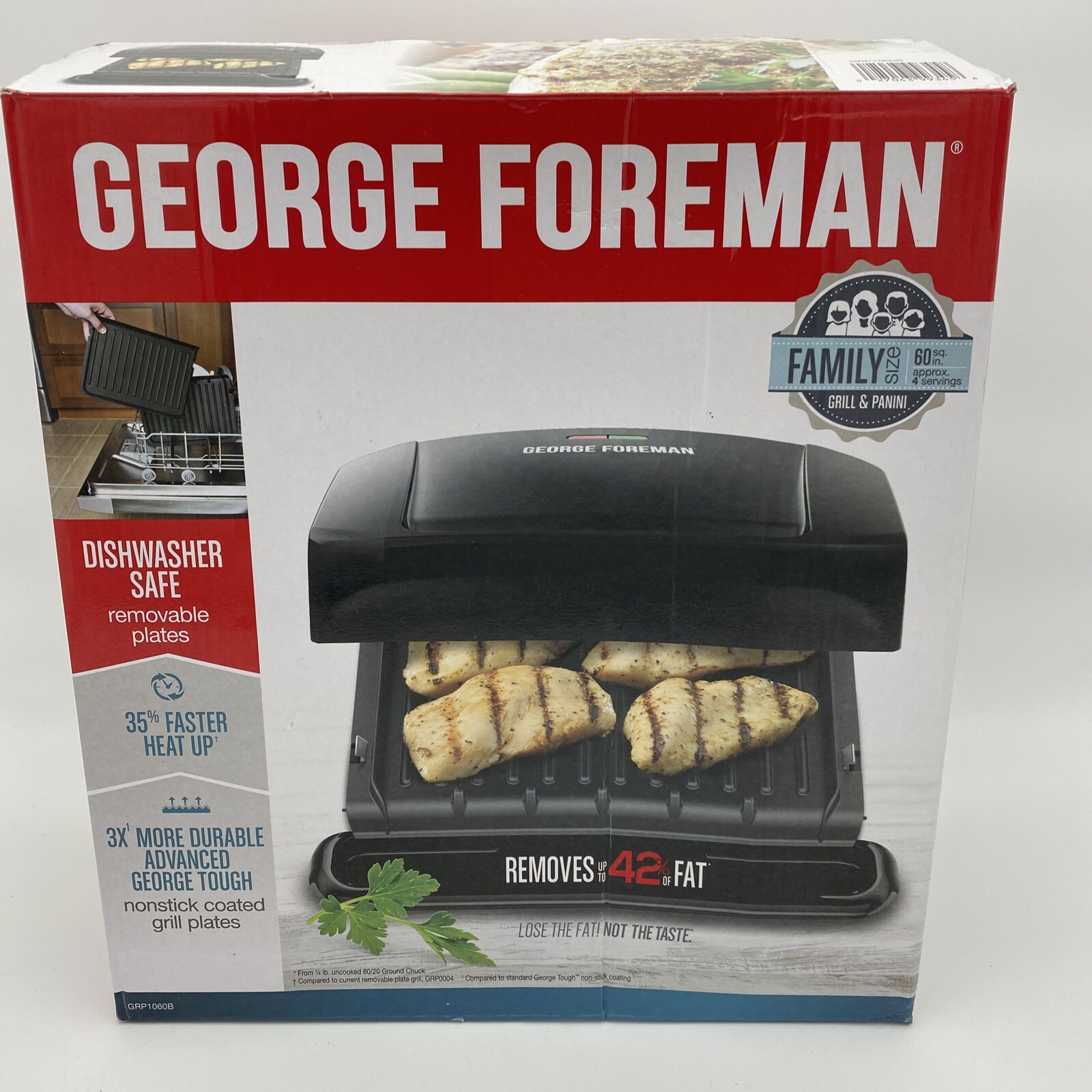 george foreman 2 in 1 grill and panini