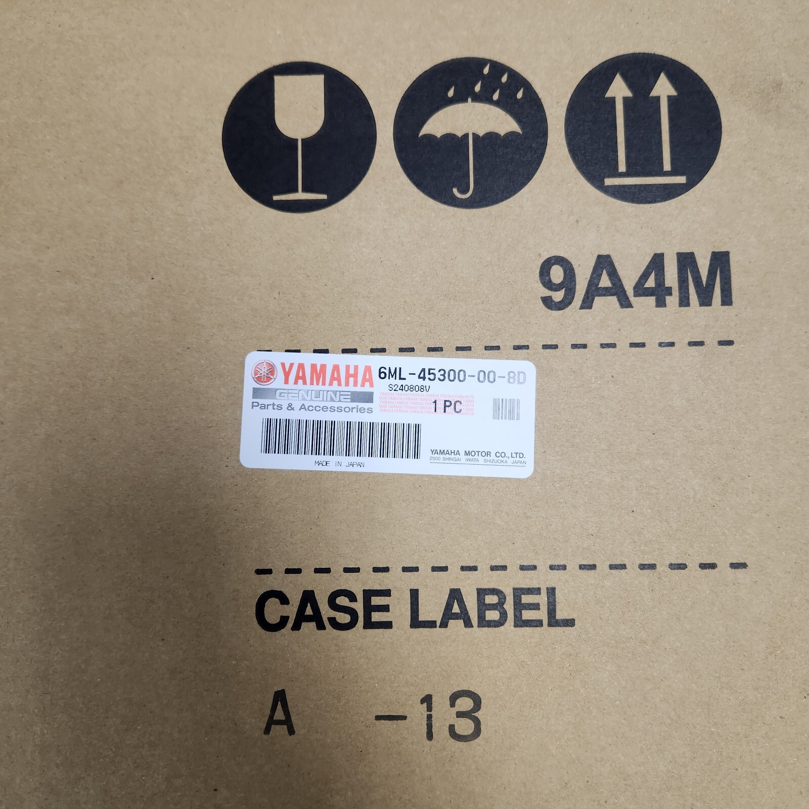 YAMAHA TCH4枚セット Yamaha 6Y8-0E83R-41-00 - Command Link Single Engine Gauge