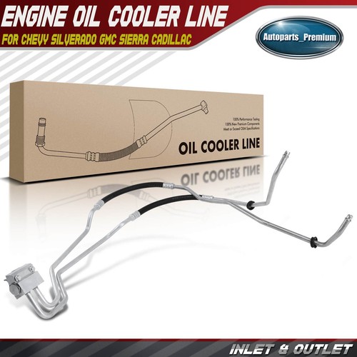 Cooler Hose Assembly For Chevy Silverado Sierra 1500 2500 Cadillac