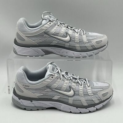 Womens Size 9 Nike P-6000 'Summit White Pure Platinum
