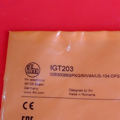 One New INDUCTIVE SENSOR PROXIMITY SWITCH For IFM IGT203 Free Shipping