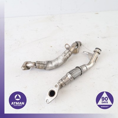 BMW E90 335i 3.0L I6 N54 Engine Turbocharger Coolant Oil Line Set OEM