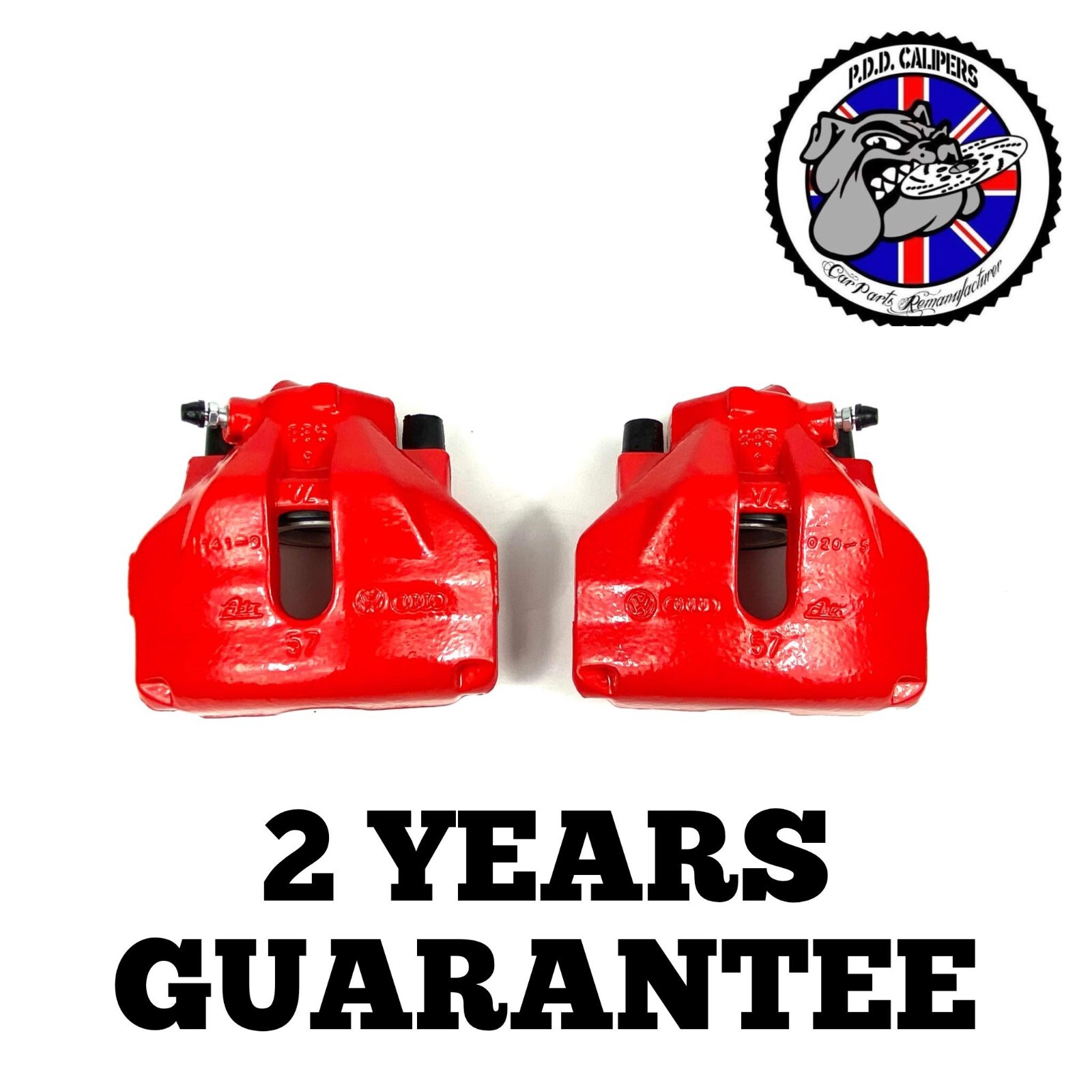 GENUINE AUDI A4 B5 C5 FRONT LEFT + RIGHT BRAKE CALIPERS 1995-2001 288/312mm