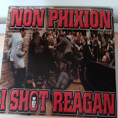 NON PHIXION - I SHOT REAGAN - SUPER RARE 12'' VINYL HIP HOP 