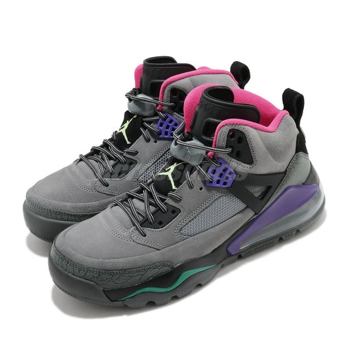 

Мужские баскетбольные ботинки Nike Jordan Spizike 270 Smoke Grey Pink Purple CT1014-002, Серый, Jordan Spizike 270 Boot