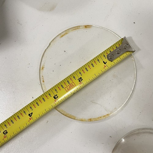 Vintage Round Flat Clock Replacement Glass Part 3 1/4 Inches LN