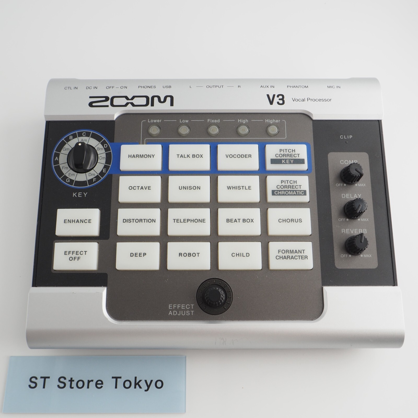 DTM・DAW Zoom V3 Vocal Processor Amazon.com: Zoom V3 Vocal Processor, Vocal Effects Pedal, 3