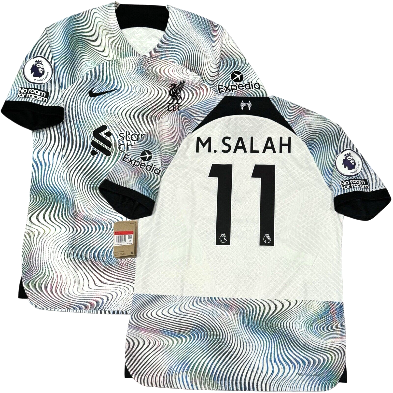2022/23 Liverpool Authentic Away Jersey #11 Mohamed Salah