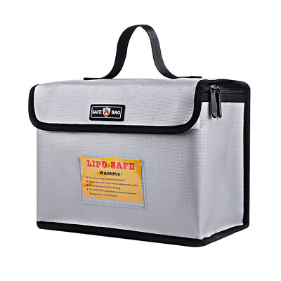 Fireproof Explosionproof Lipo Battery Safe Bag 260*130*190mm Large Capacity V1D2