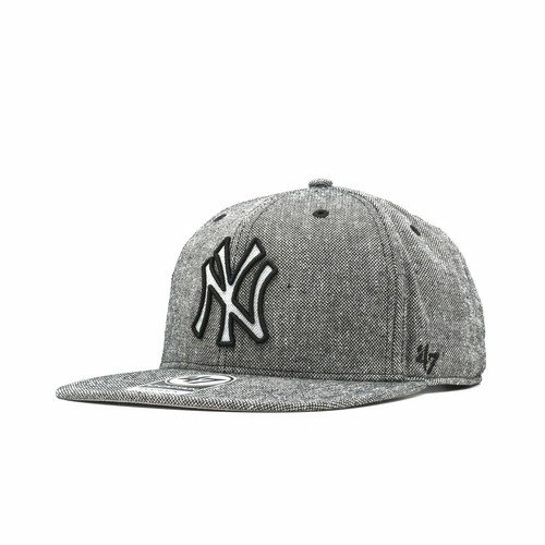 Мужские кроссовки 47 Brand NY Yankees Captain Snapback — черный деним с логотипом